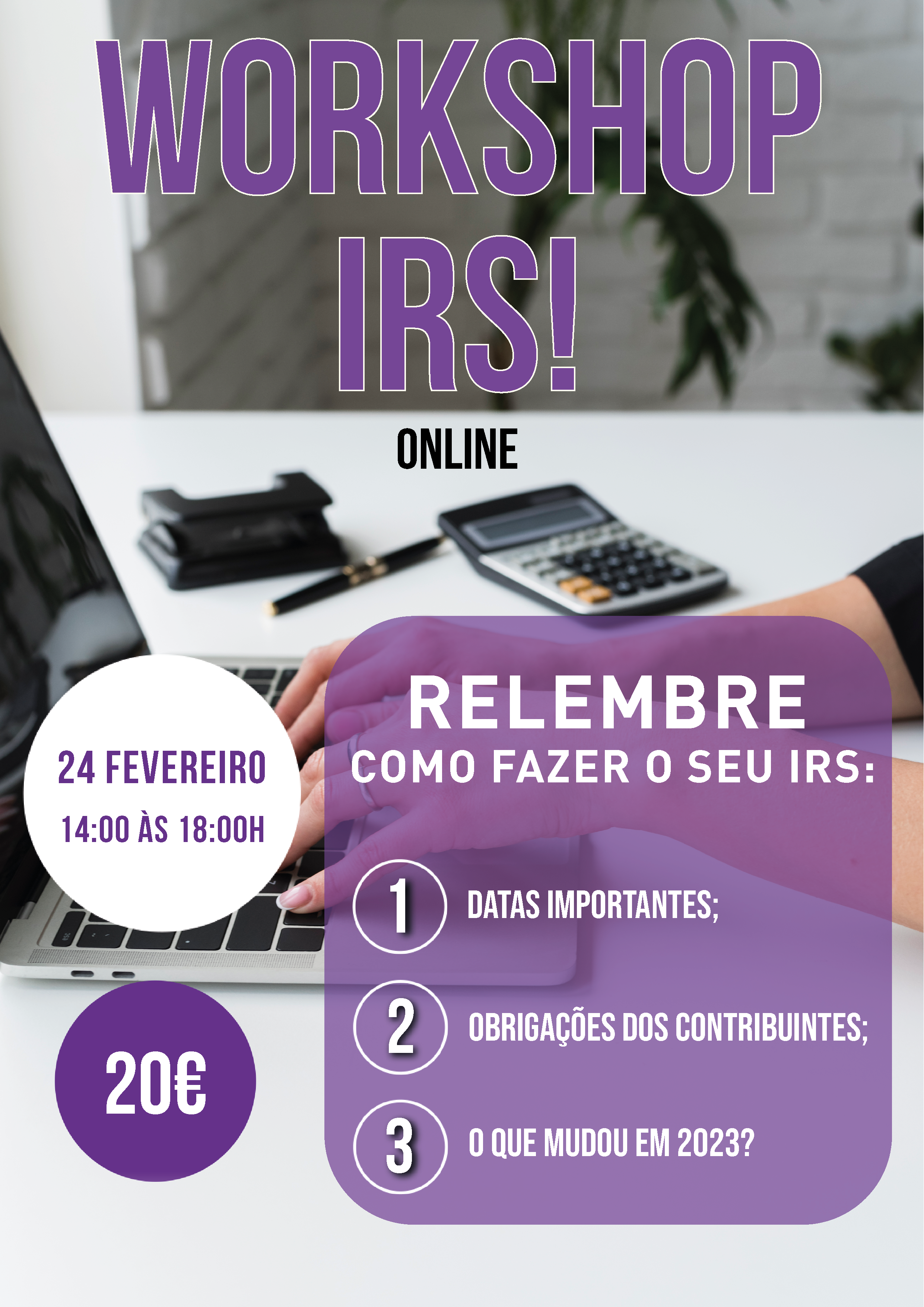Workshop IRS online